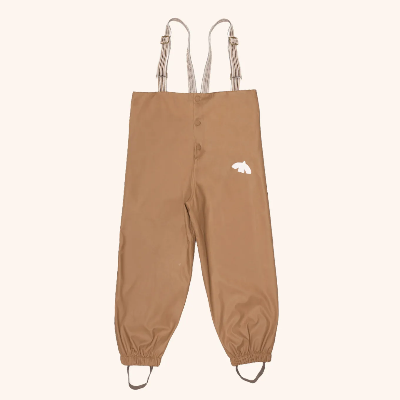 aarhus regenhose wolle karamell