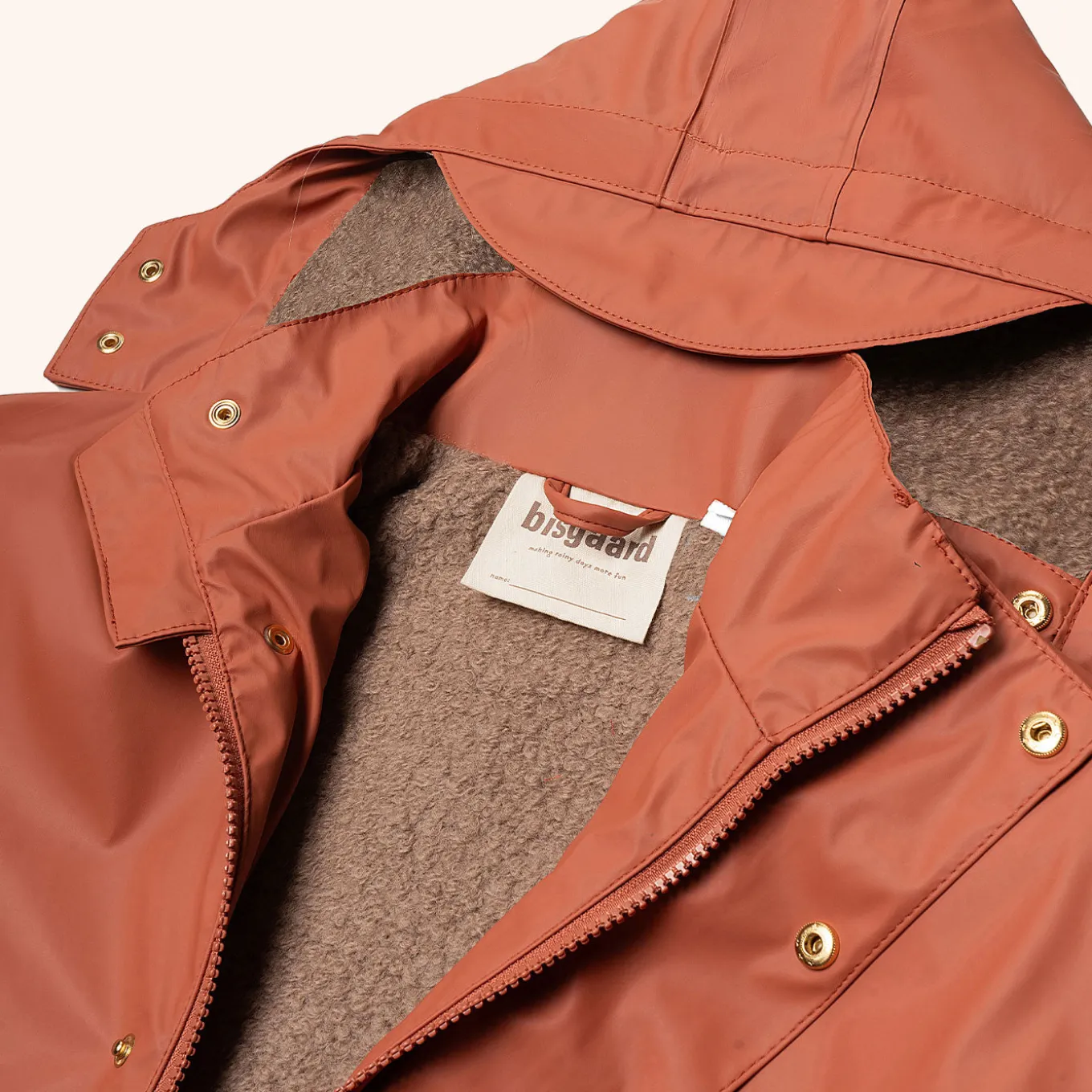 aarhus regenjacke wolle hagebutte
