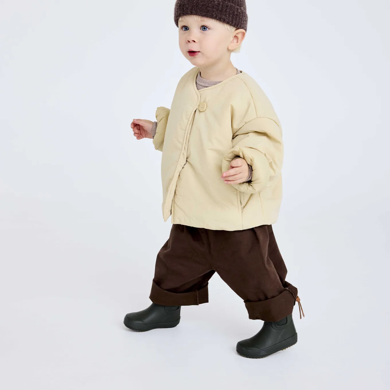 baby rubber olive