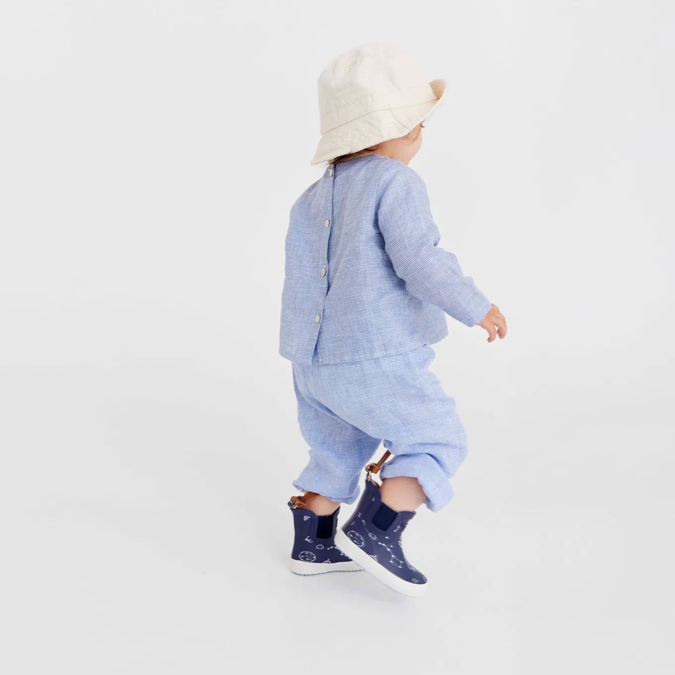baby rubber to the moon