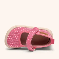 barefoot ballet rose dots