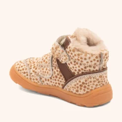 barefoot becky lamb brown dots
