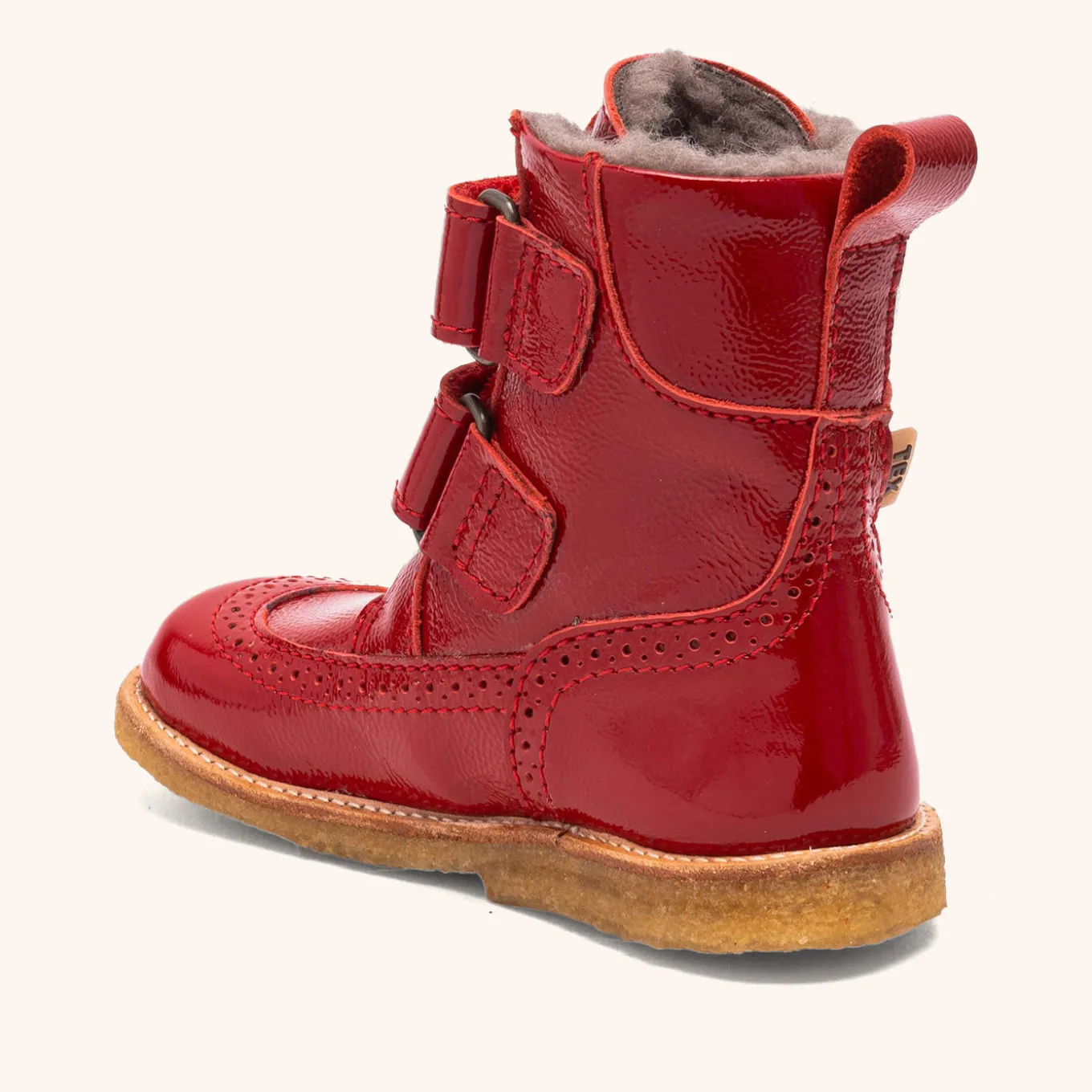 elba tex red patent