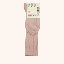 x Cóndor cotton rib knee high socks rosa