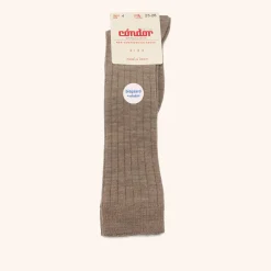 x Cóndor merino wool rib knee high socks arena