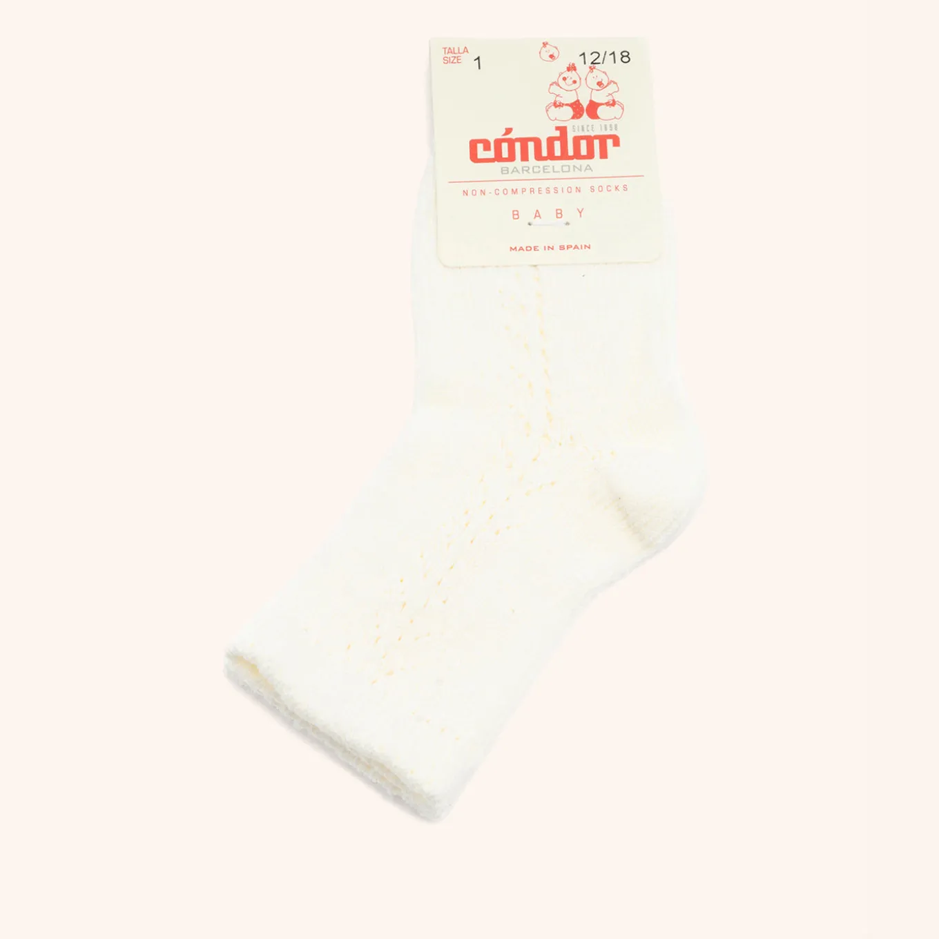 x Cóndor warm cotton short socks cava